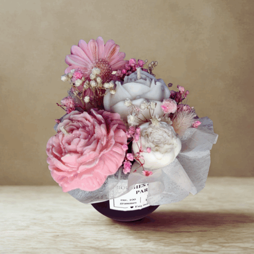 Bouquet de cire <br>Parfum Fruits Rouges