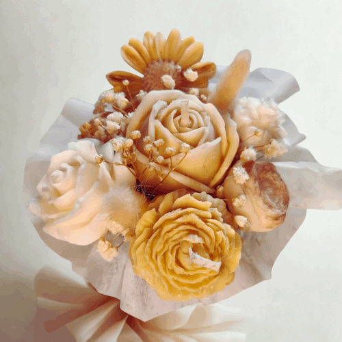 Bouquet de cire <br>Fleur de coton – Image 4
