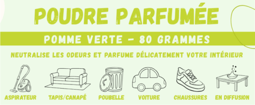 Poudre parfumée <br>Pomme Verte – Image 2